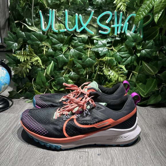 NIKE React Pegasus Trail 4 Black Magic Ember DJ6158-003 men Size 13 TRAIL main image 7